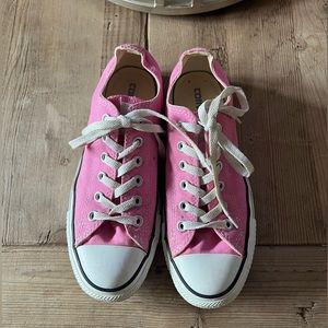 Converse Pink and White Women's Sneakers